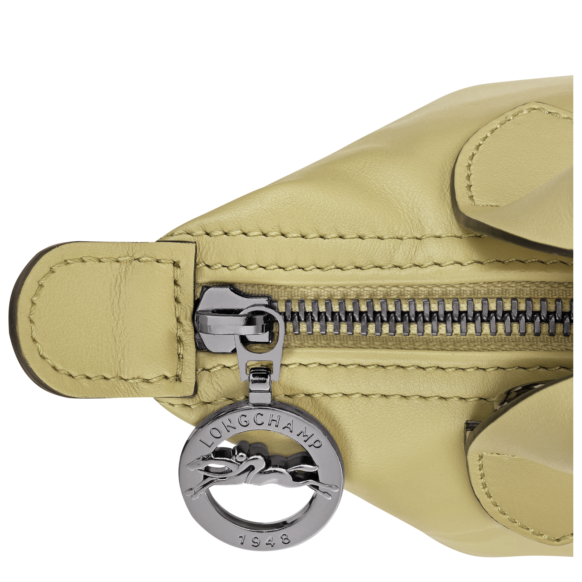 Le Pliage Xtra XS Handbag Pistachio - Leather | Longchamp US Le Pliage Xtra XS Handbag Pistachio - Leather | Longchamp US
