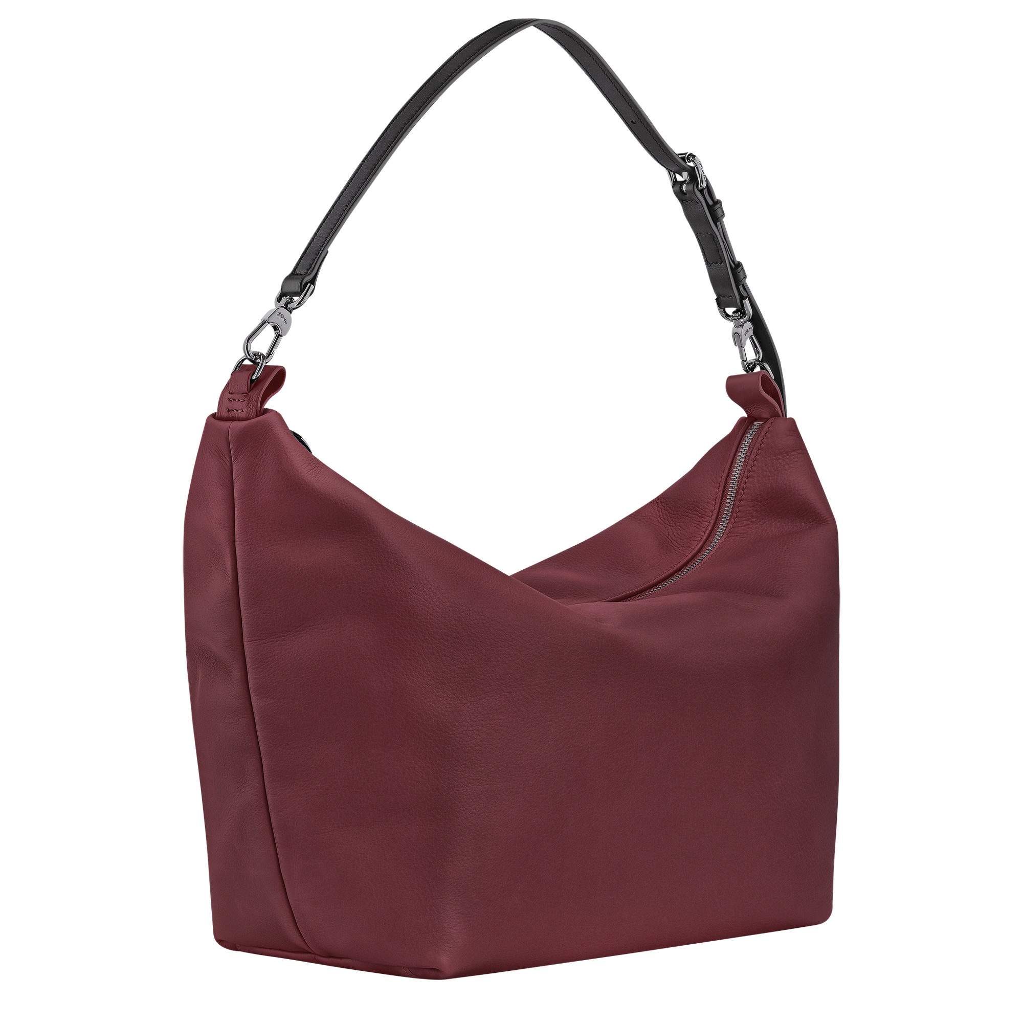 Hobo bag M, Pomegranate - View 3 of
6 - zoom in Le Slouchy Hobo bag M, Pomegranate