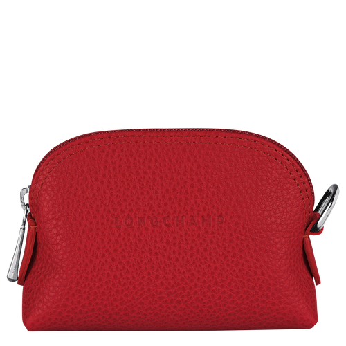 Coin purse Le Foulonné Red (L3686021545) | Longchamp US