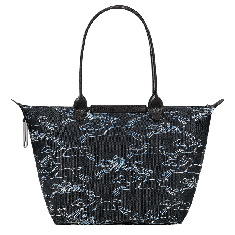 Shopper L Le Pliage Collection , Canvas - Marine  - Ansicht 4 von 6