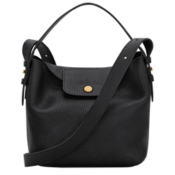 Le Cadence S Bucket bag , Black - Leather
