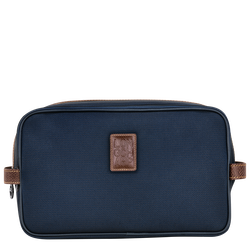 Boxford Toiletry case , Blue - Recycled canvas