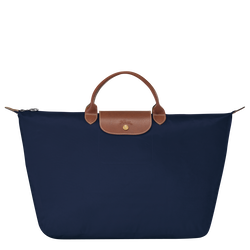 Le Pliage Original 旅行袋 S , 海軍藍色 - 再生帆布