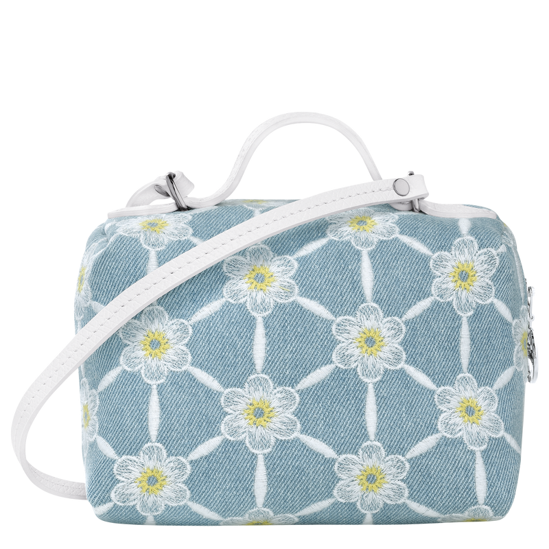 Le Pliage Collection XS Crossbody bag , Sky Blue - Canvas  - View 4 of  4