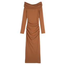 Long dress , Amber - Crepe jersey
