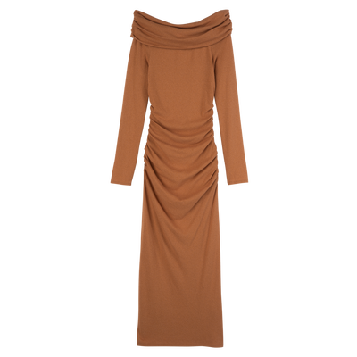 Long dress , Amber - Crepe jersey