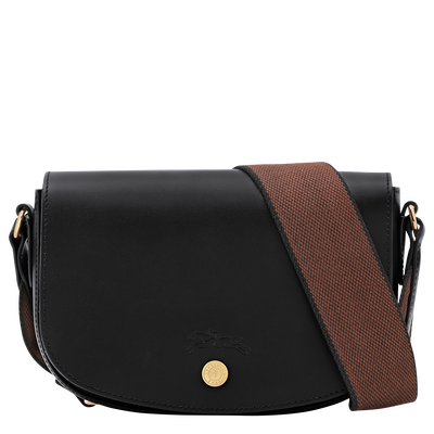 &Eacute;pure S Crossbody bag , Black - Leather