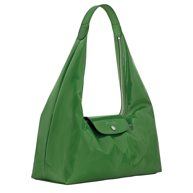 Le Pliage Xtra Bolso de hombro L , Cuero - Matcha  - Vista 2 de 3