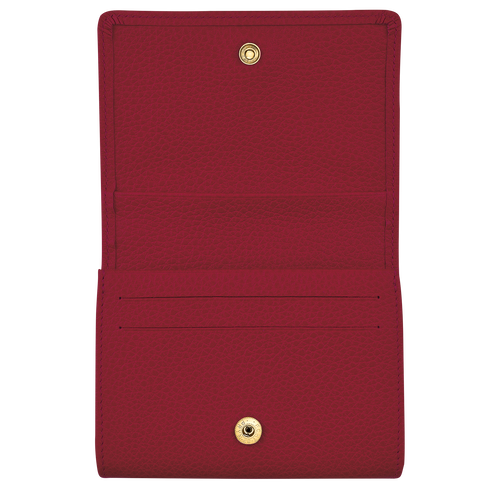 Le Foulonné Coin purse, Red