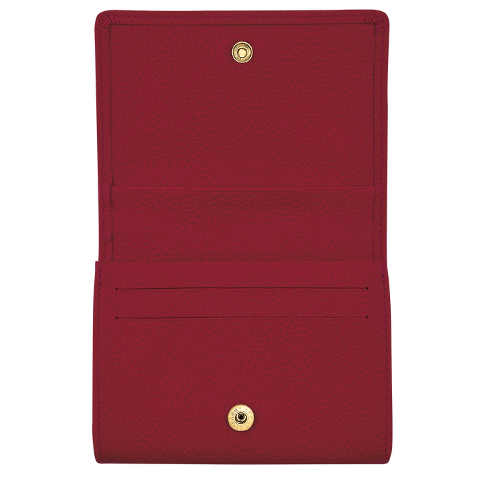 Le Foulonné Coin purse, Red