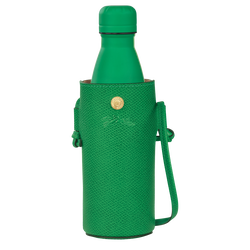 Épure Soporte de botella , Cuero - Verde