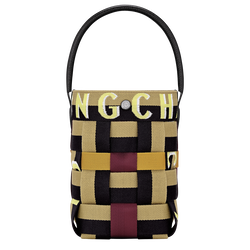 Re-Play XS Bucket bag , Ginger/Black - Canvas