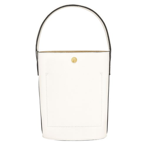 Épure S Bucket bag , White - Leather - View 4 of 5