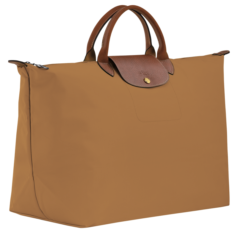 Le Pliage Original L Travel bag , Fawn - Recycled canvas  - View 3 of  7