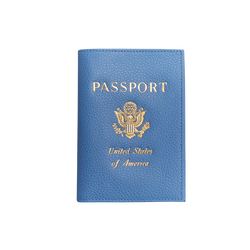 Étui passeport Le Foulonné , Cuir - Nuage