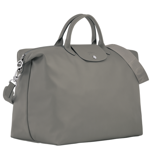 Le Pliage Xtra S Travel bag , Turtledove - Leather - View 3 of  6