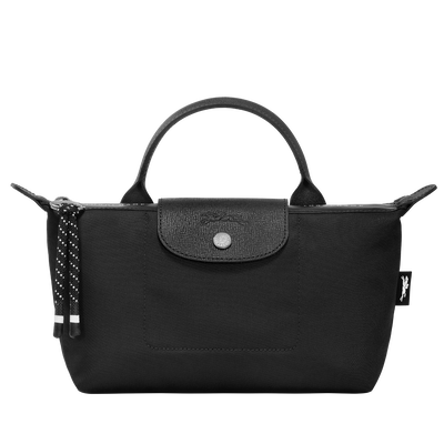Le Pliage Energy Pouch , Black - Recycled canvas
