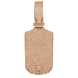Le Pliage One Luggage tag , Beige - Leather
