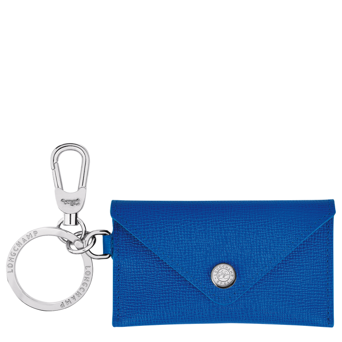 Le Pliage Energy Envelope key ring, Cobalt