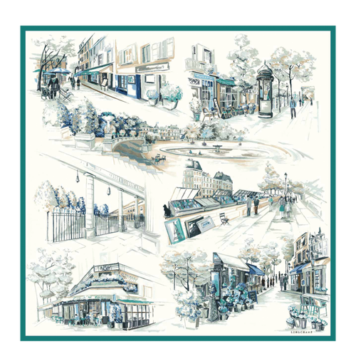 Silk scarf, 282 Celadon Silk scarf, 282 Celadon, hi-res