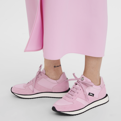 Sneakers Le Pliage Green , Leder - Pink