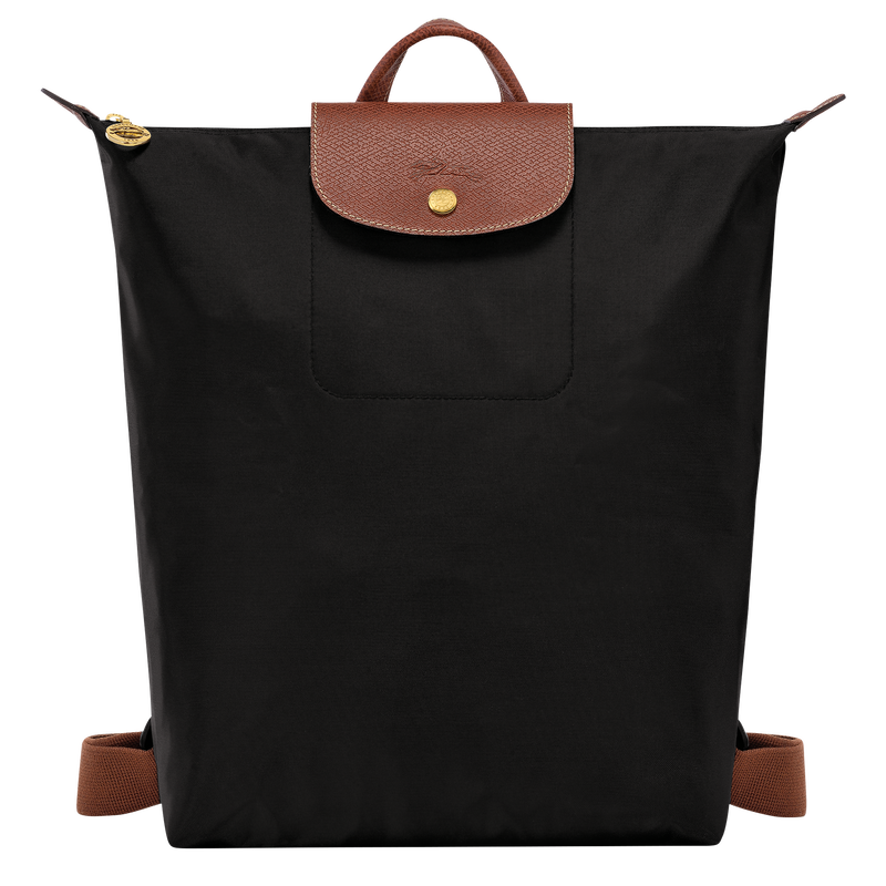 Sac &agrave; dos M Le Pliage Original , Toile recycl&eacute;e - Noir  - Vue 1 de 7