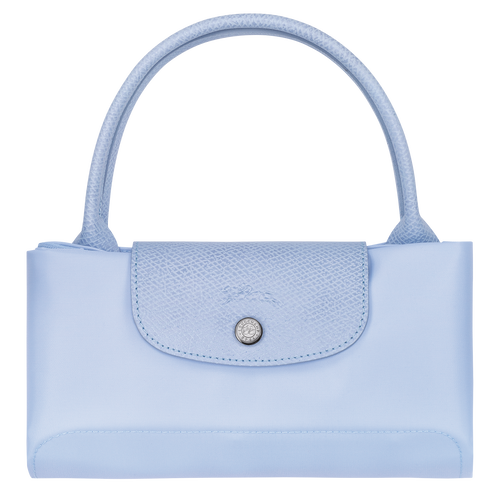 Le Pliage Green M Handbag , Sky Blue - Recycled canvas - View 6 of 6