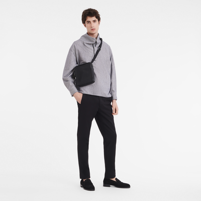 Le Foulonné XS Crossbody bag Black - Leather | Longchamp US
