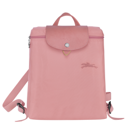 Le Pliage Green 後背包 M , 玫瑰粉色 - 再生帆布