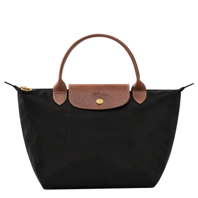 Le Pliage Original Bolso con asa superior S , Lona reciclada - Negro