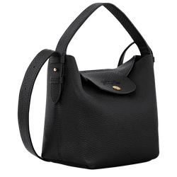 Le Cadence S Bucket bag , Black - Leather