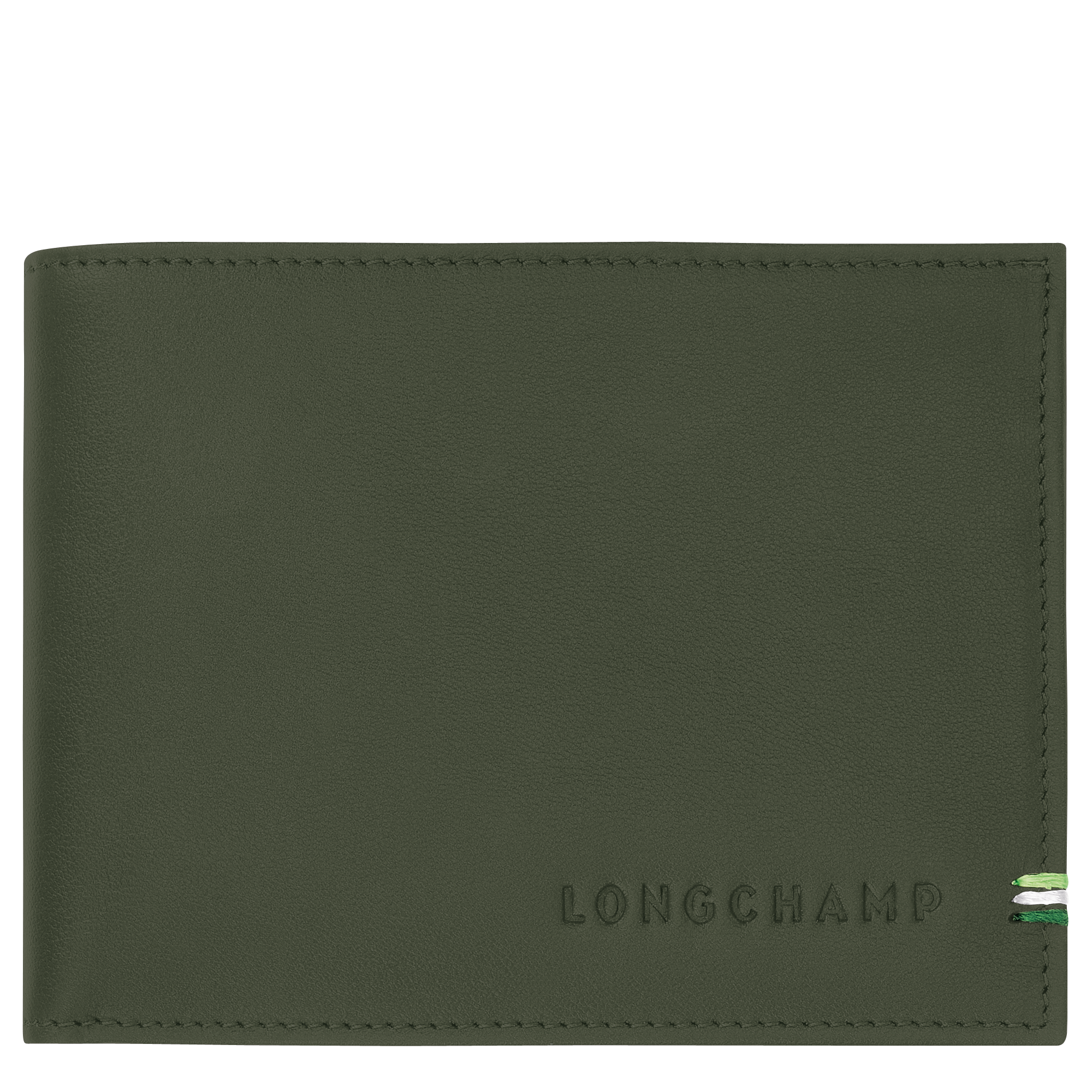 Longchamp sur Seine Geldbörse, Khaki