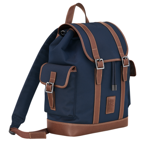 Boxford Backpack , Blue - Recycled canvas - View 3 of  5