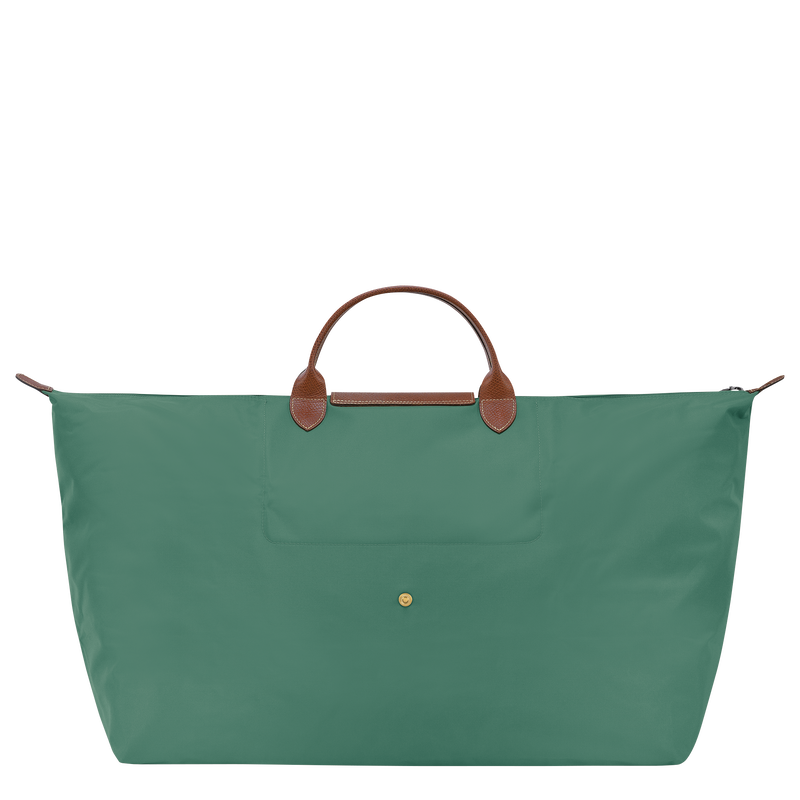 Le Pliage Original M Travel bag , Sage - Recycled canvas  - View 4 of  5
