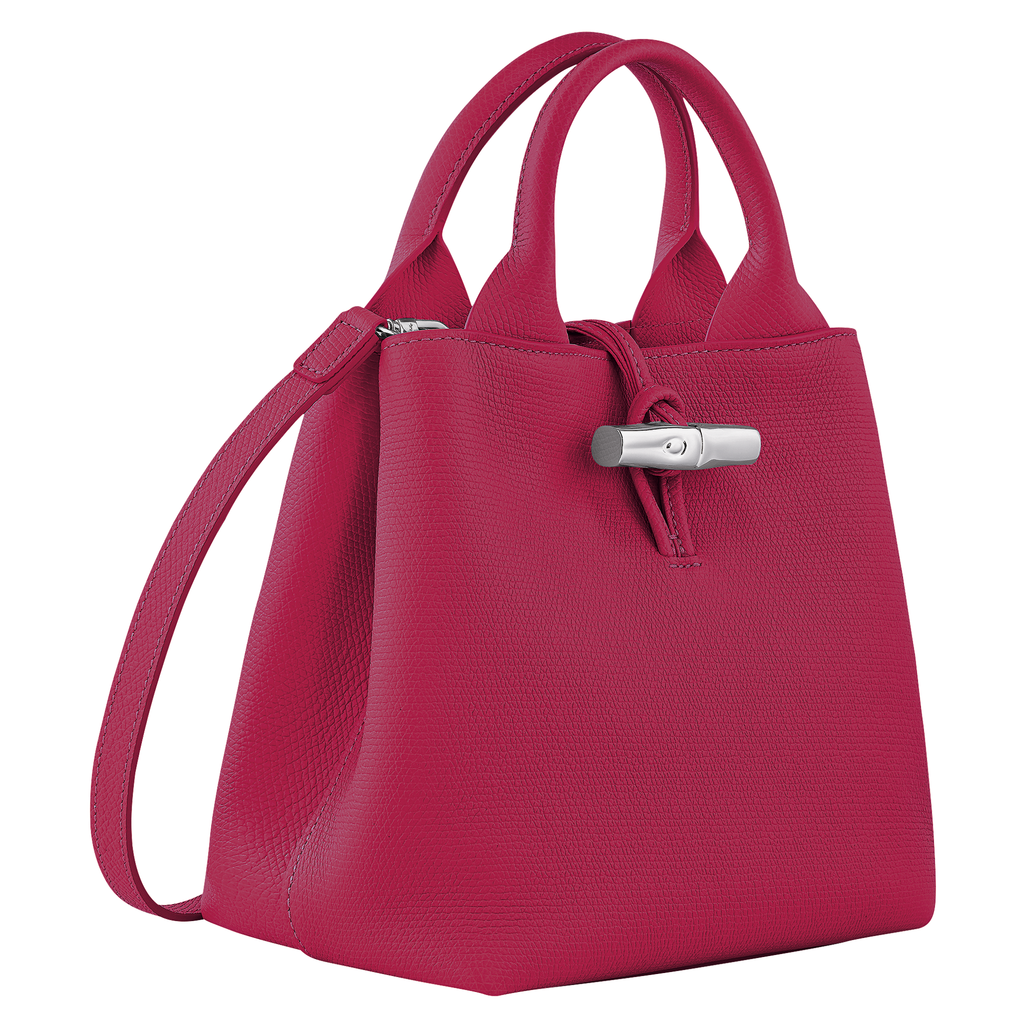 Handbag S, Beetroot - View 3 of
        7 - zoom in Le Roseau Handbag S, Beetroot