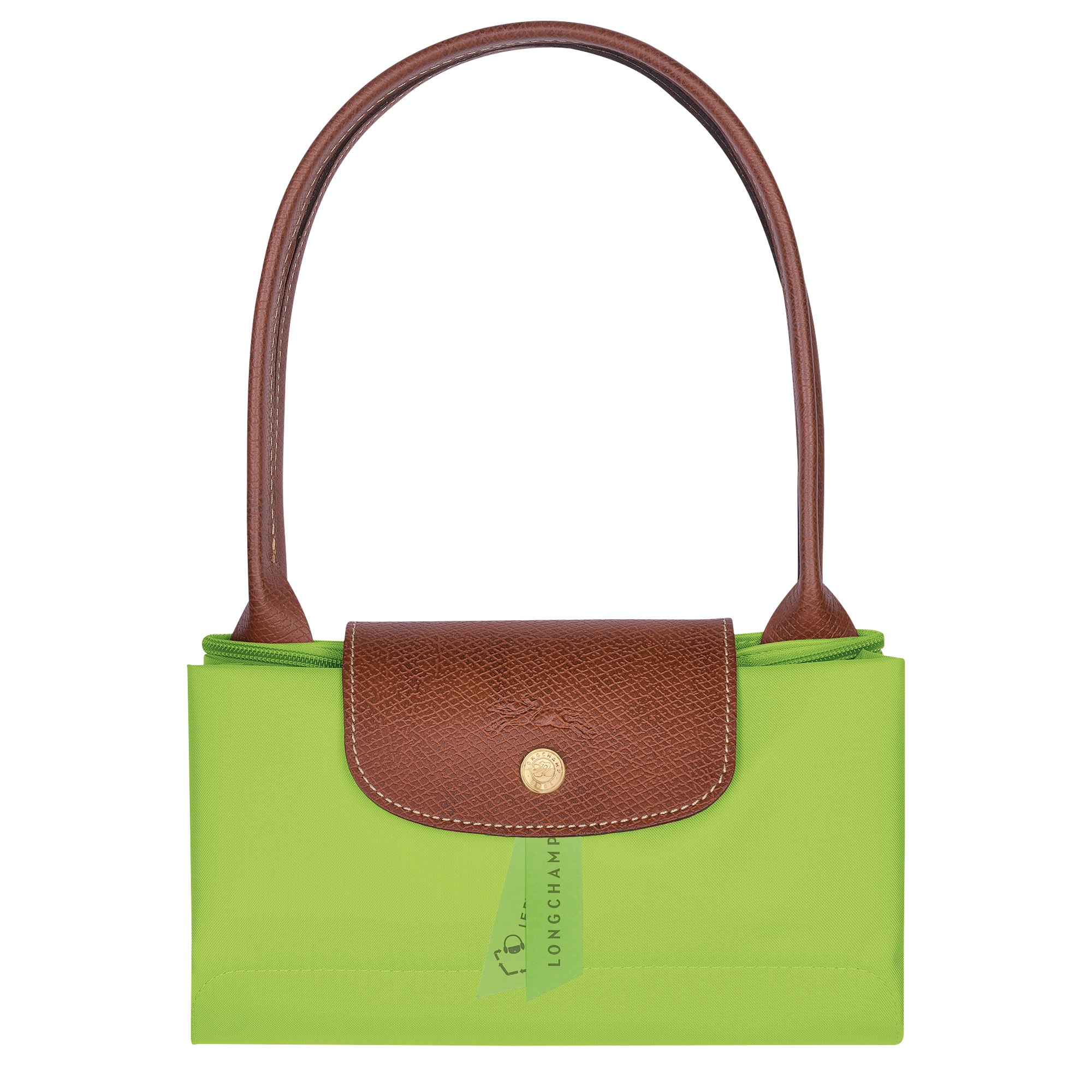 Le Pliage 原創系列 肩揹袋 M, 綠色