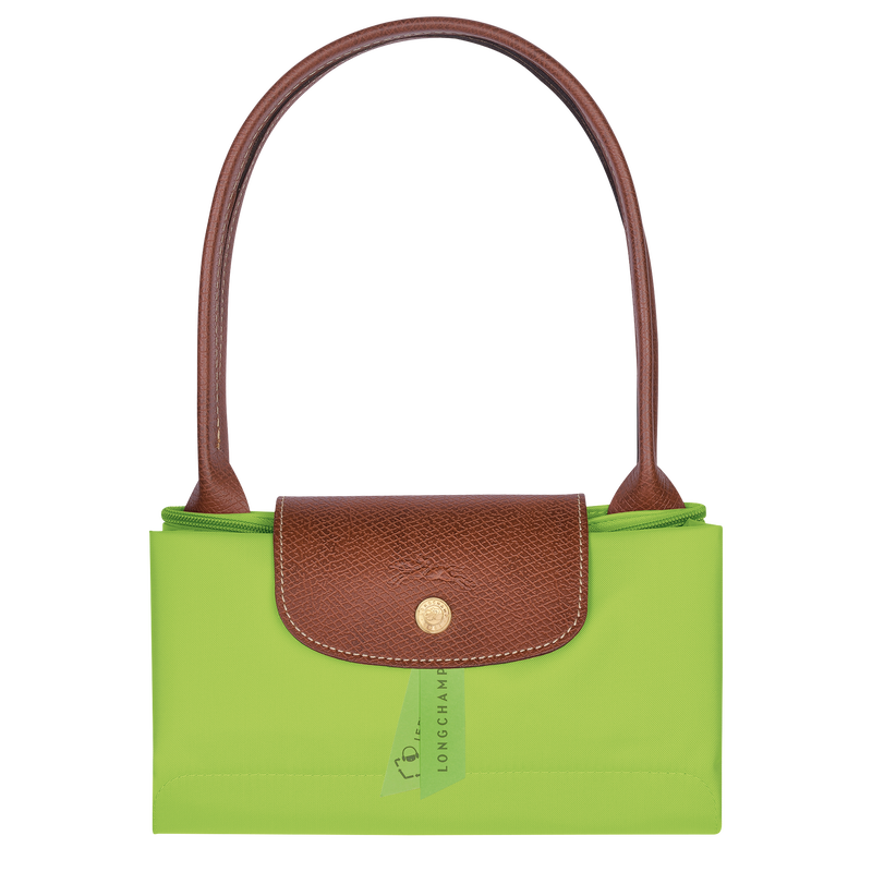 Le Pliage Original M Tote bag , Green Light - Recycled canvas  - View 5 of 5