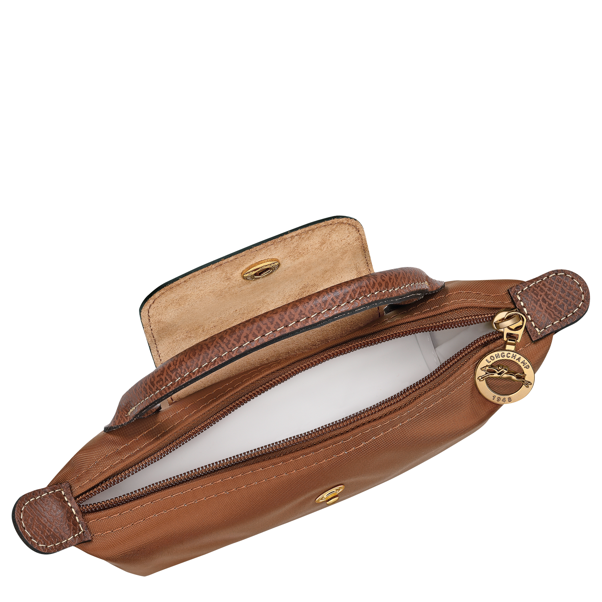 르 플리아쥬 오리지널 핸들 파우치, 코냑