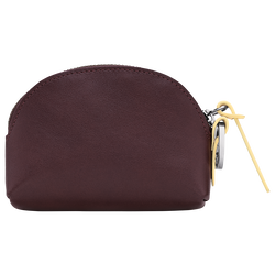 Longchamp Pocket Coin purse , Mocha - Leather