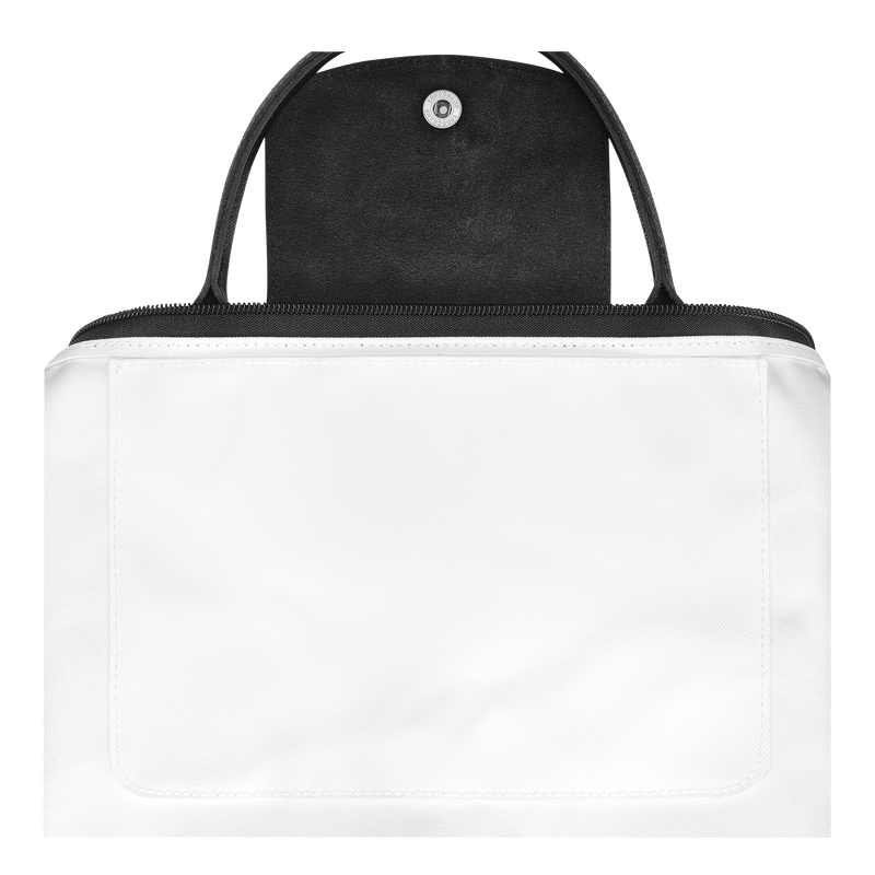 Handtasche S Le Pliage Energy , Recyceltes Canvas - Weiss  - Ansicht 5 von 6