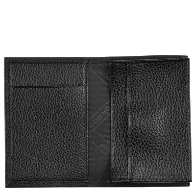 Le Foulonné Card holder, Black