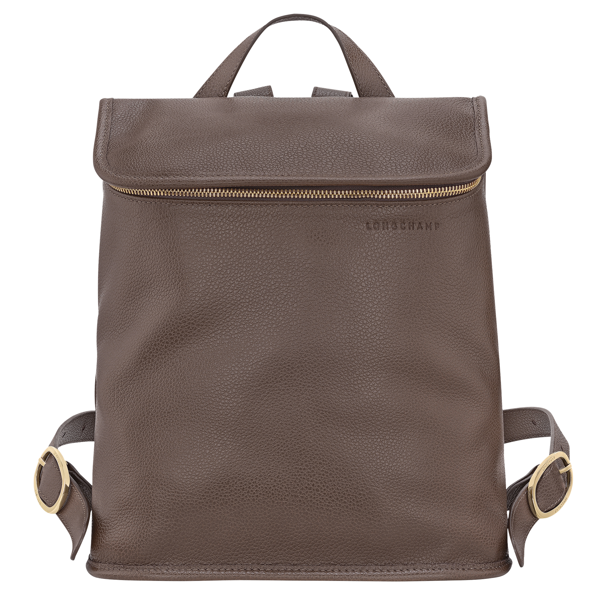 Le Foulonn&eacute; Mochila M, Castanho-acinzentado