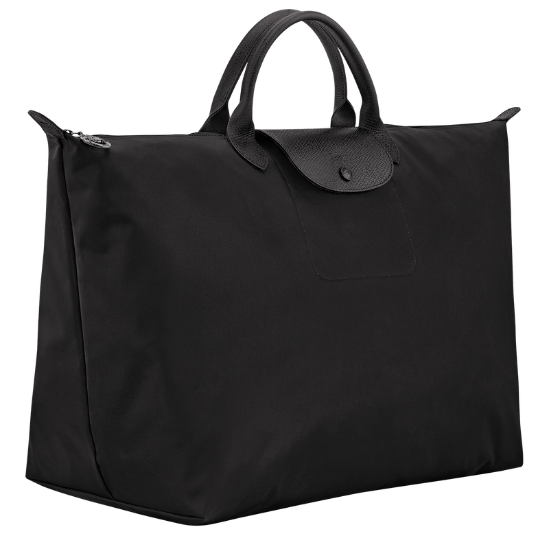 Le Pliage One L Travel bag , Black - Recycled canvas  - View 3 of  7