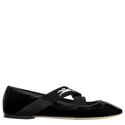 Energy Ballerinas , Black - Leather