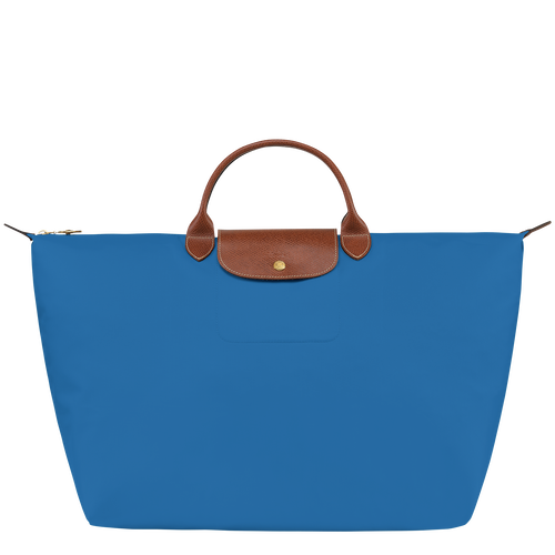 Sac de voyage S Le Pliage Original , Toile recyclée - Cobalt - Vue 1 de 5