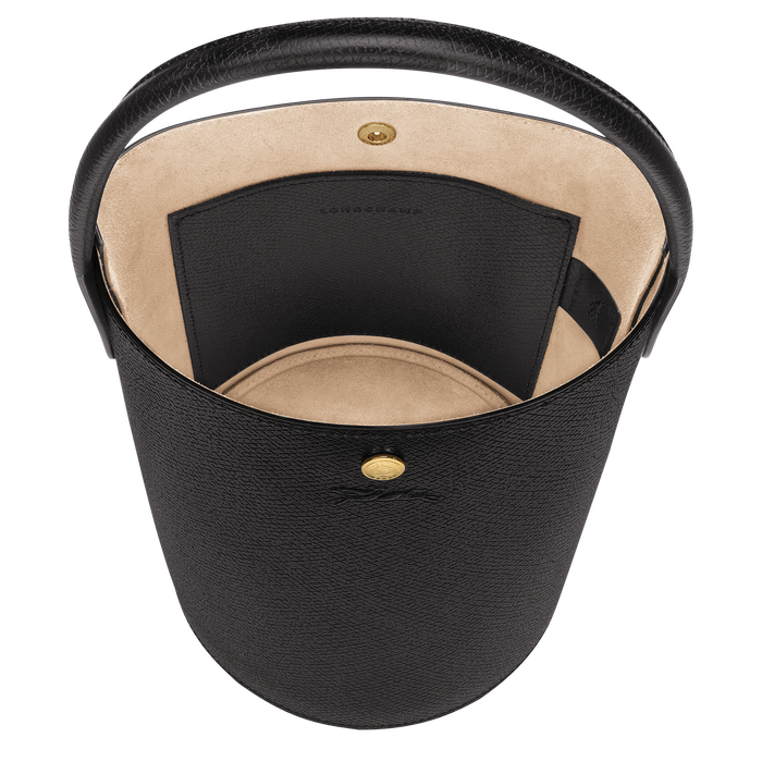 Épure Bucket bag S, Black