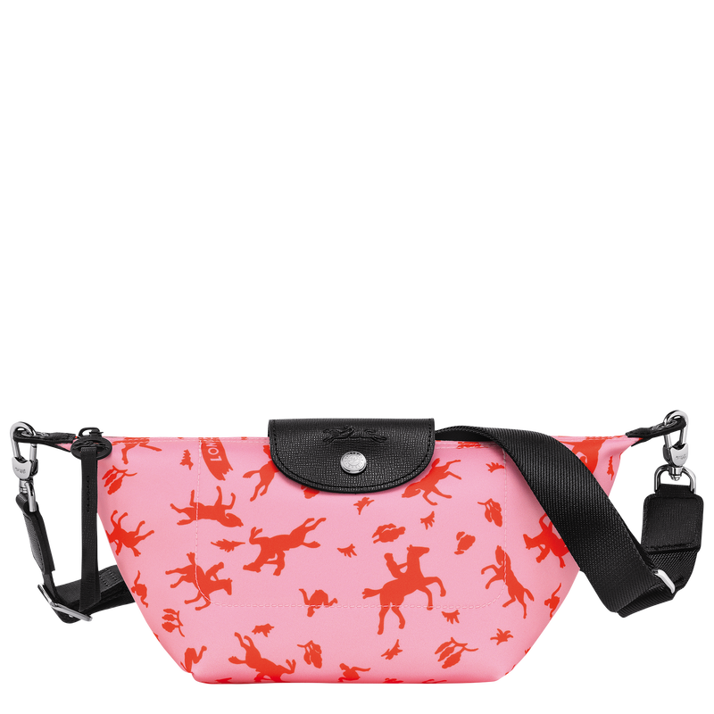 Le Pliage 系列 斜背袋 XS , 粉紅色 - 帆布  - 查看 1 2
