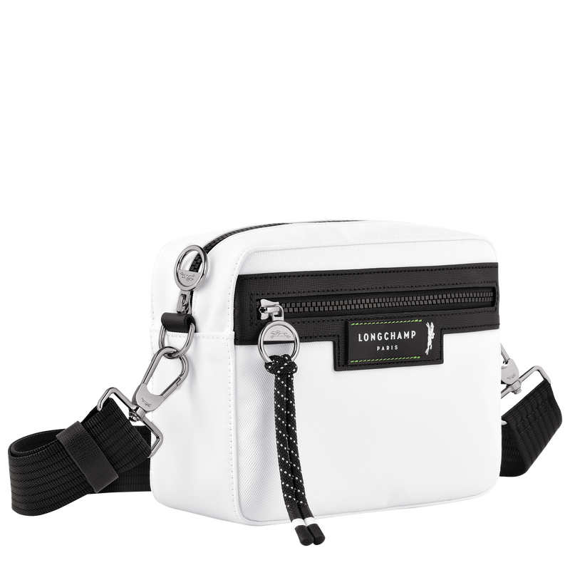 Le Pliage Energy Bolso bandolera S , Lona reciclada - Blanco  - Vista 3 de 5