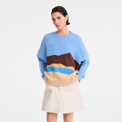 Sweater , Beige - Knit