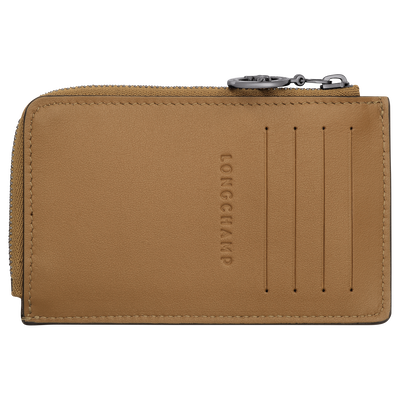 Le Pliage Xtra Card holder , Tobacco - Leather